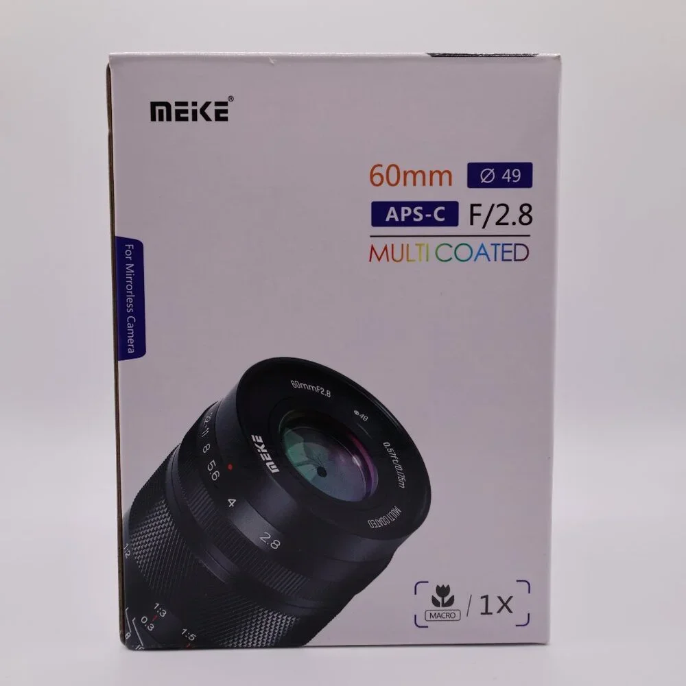Meike 60mm F2.8 APS-C Manual Focus Macro Lens for RF Mount New